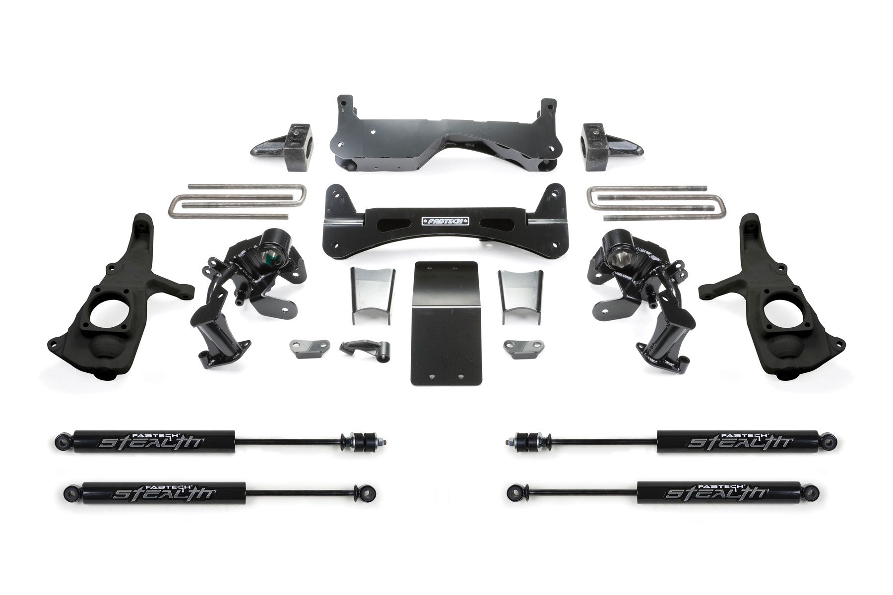 Fabtech K1046M 6" RTS System w/ Stealth Shocks | 2011-2019 GM Silverado/Sierra 2500HD