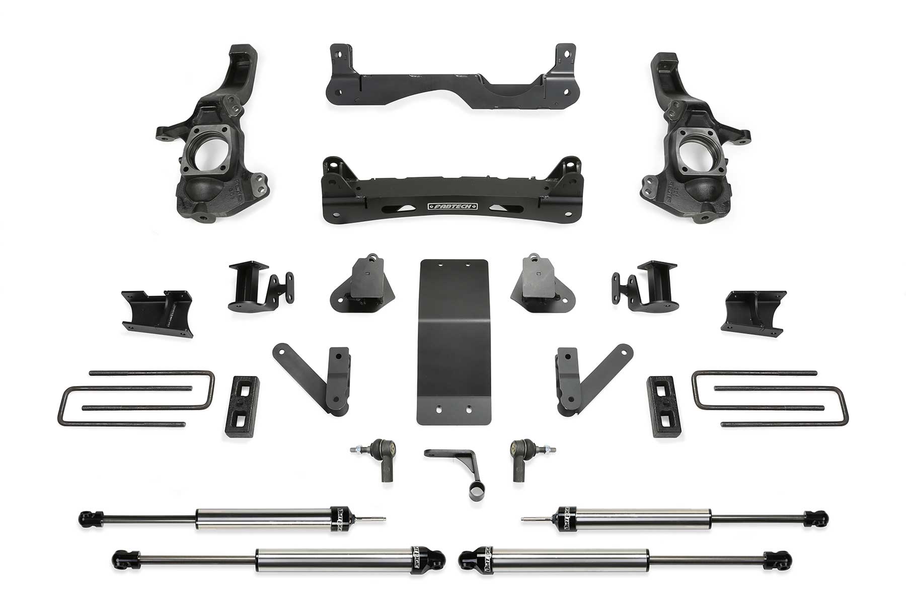 Fabtech K120 4 Lift with Selectable Shock Options | 2020-2023 GM Silverado/Sierra 2500HD/3500HD 4WD