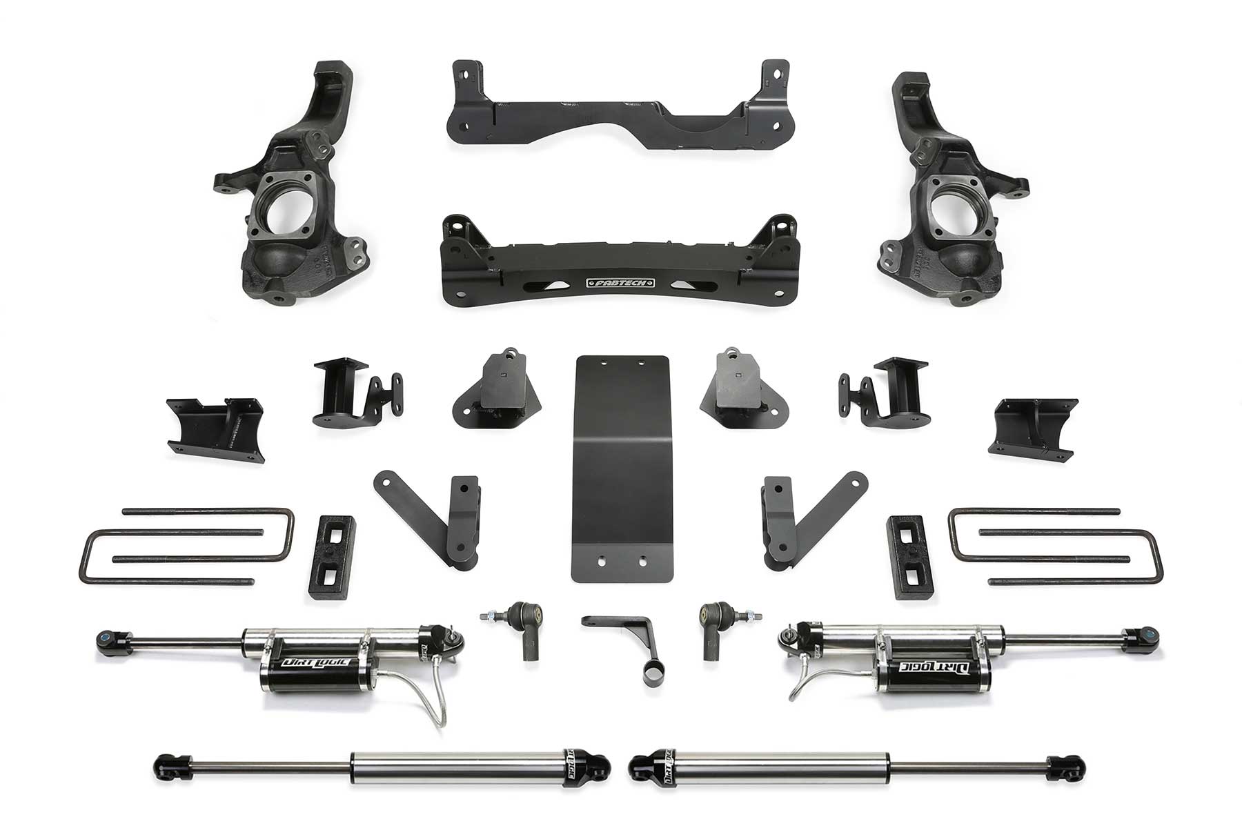 Fabtech K120 4 Lift with Selectable Shock Options | 2020-2023 GM Silverado/Sierra 2500HD/3500HD 4WD