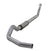 Diamond Eye K5216A-RP 5 inch Aluminized Turbo Back Straight Pipe Single Exit No Tip Exhaust | 1998.5-2002 Dodge RAM 2500/3500 5.9L 24V Cummins