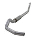 Diamond Eye K5216A-RP 5 inch Aluminized Turbo Back Straight Pipe Single Exit No Tip Exhaust | 1998.5-2002 Dodge RAM 2500/3500 5.9L 24V Cummins