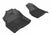 3DM L1DG01911509 Kagu Black Front Floor Mats | 2012-2016 RAM 2500/3500