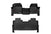 Rough Country M-51173 Heavy Duty Floor Mats Front/Rear | 2017-2025 Ford F250/F350 Crew Cab w/ Front Bench Seat