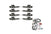 Merchant 10802 Set of 8 LB7 Injectors with Basic Install Kit | 2001-2004 GM Silverado/Sierra 2500HD/3500HD 6.6L Duramax LB7