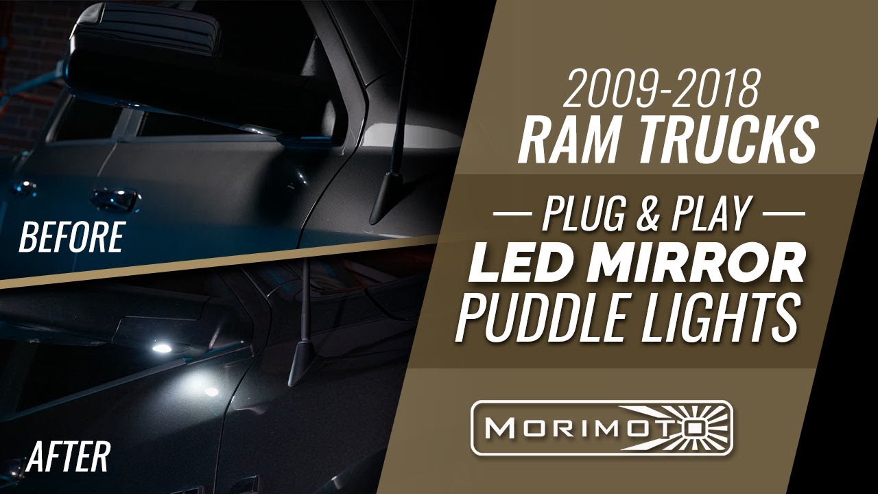 Morimoto LF73806 XB LED Mirror Lights | 2010-2018 RAM 2500/3500