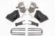 McGaughys 33075 2/3-5 inch Lowering Kit | 2002-2010 GM Silverado/Sierra 3500HD 2WD/4WD