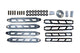 McGaughys 51211 Rear Boxed 4-Link Kit with Black Billet Face Plates | 2014-2024 RAM 2500 4WD
