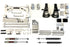 McGaughys 52001 7-9 inch Lift Kit - Silver | 2002-2010 GM Silverado/Sierra 3500HD 2WD Duramax