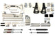 McGaughys 52001 7-9 inch Lift Kit - Silver | 2002-2010 GM Silverado/Sierra 3500HD 2WD Duramax