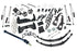McGaughys 52370 10-12 inch Lift Kit - Black | 2011-2019 GM Silverado/Sierra 2500HD/3500HD 2WD/4WD