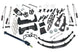 McGaughys 52370 10-12 inch Lift Kit - Black | 2011-2019 GM Silverado/Sierra 2500HD/3500HD 2WD/4WD