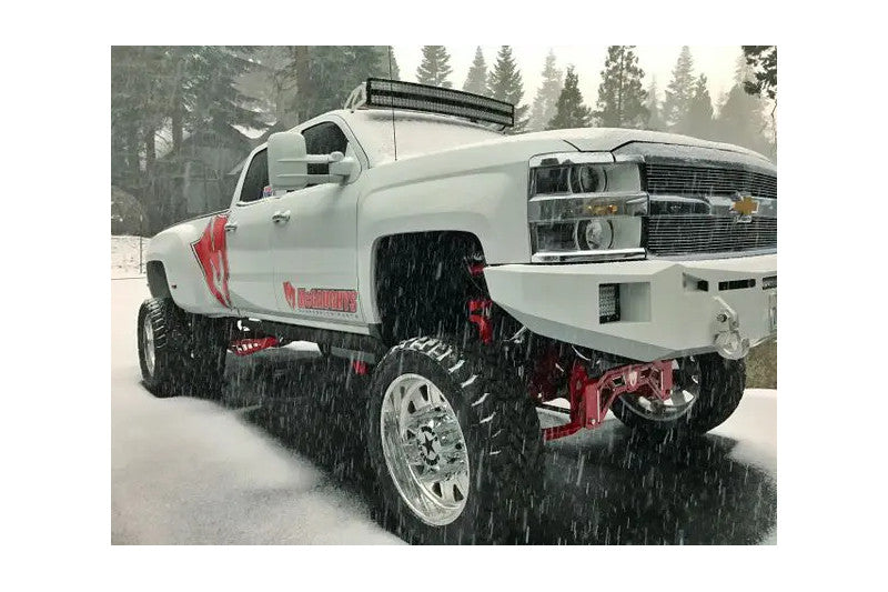 McGaughys 52371 10-12 inch Lift Kit - Raw | 2011-2019 GM Silverado/Sierra 2500HD/3500HD 2WD/4WD