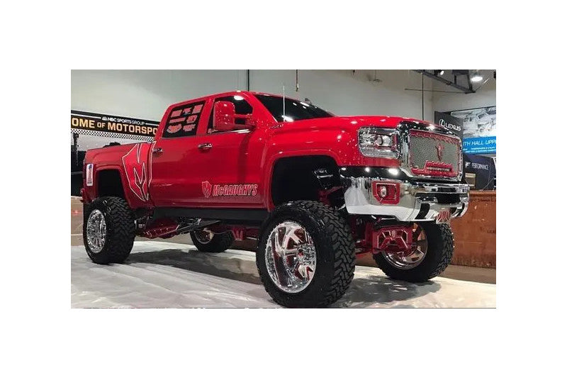 McGaughys 52371 10-12 inch Lift Kit - Raw | 2011-2019 GM Silverado/Sierra 2500HD/3500HD 2WD/4WD