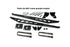 McGaughys 52420 Traction Bar Kit | 2020-2024 GM Silverado/Sierra 3500HD Short Bed