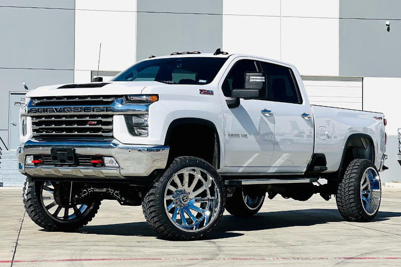 McGaughys 52459 7-9 inch Lift Kit - Black | 2020-2024 GM Silverado/Sierra 3500HD