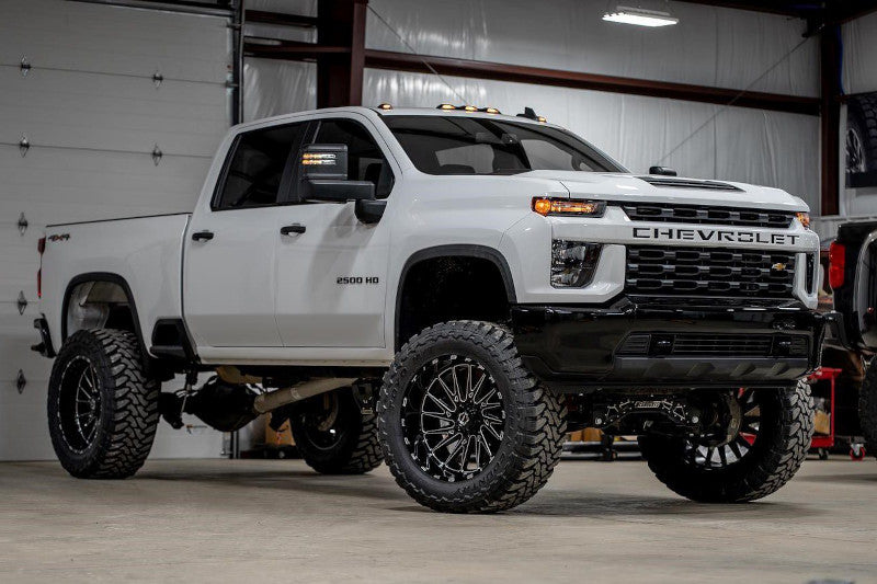 McGaughys 52459 7-9 inch Lift Kit - Black | 2020-2024 GM Silverado/Sierra 3500HD