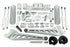 McGaughys 54412 6 inch Radius Arm Lift Kit - Silver | 2019-2024 RAM 2500 4WD Air Ride