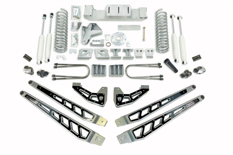 McGaughys 54415 6 inch Lift Kit with 4-Link Kit | 2019-2024 RAM 3500 4WD w/ Rear Overload Leaf Springs