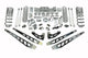 McGaughys 54428 8 inch 4-Link Lift Kit - Silver | 2019-2024 RAM 2500 4WD Diesel w/ Factory Rear Coil Springs