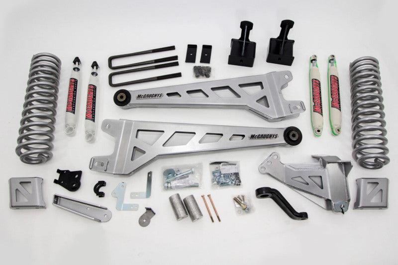 McGaughys 57311 6 inch Radius Arm Lift Kit - Silver | 2017-2022 F350 4WD