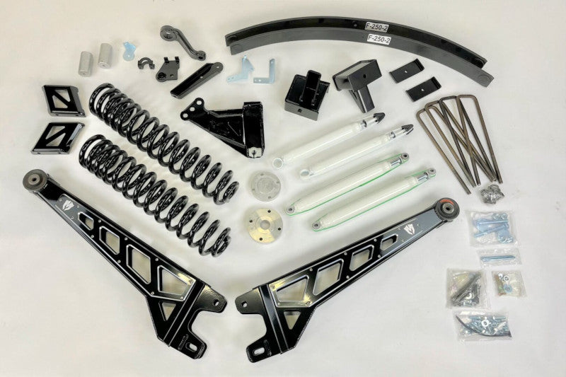 McGaughys 57312 8 inch Radius Arm Lift Kit - Black | 2017-2022 F350 4WD