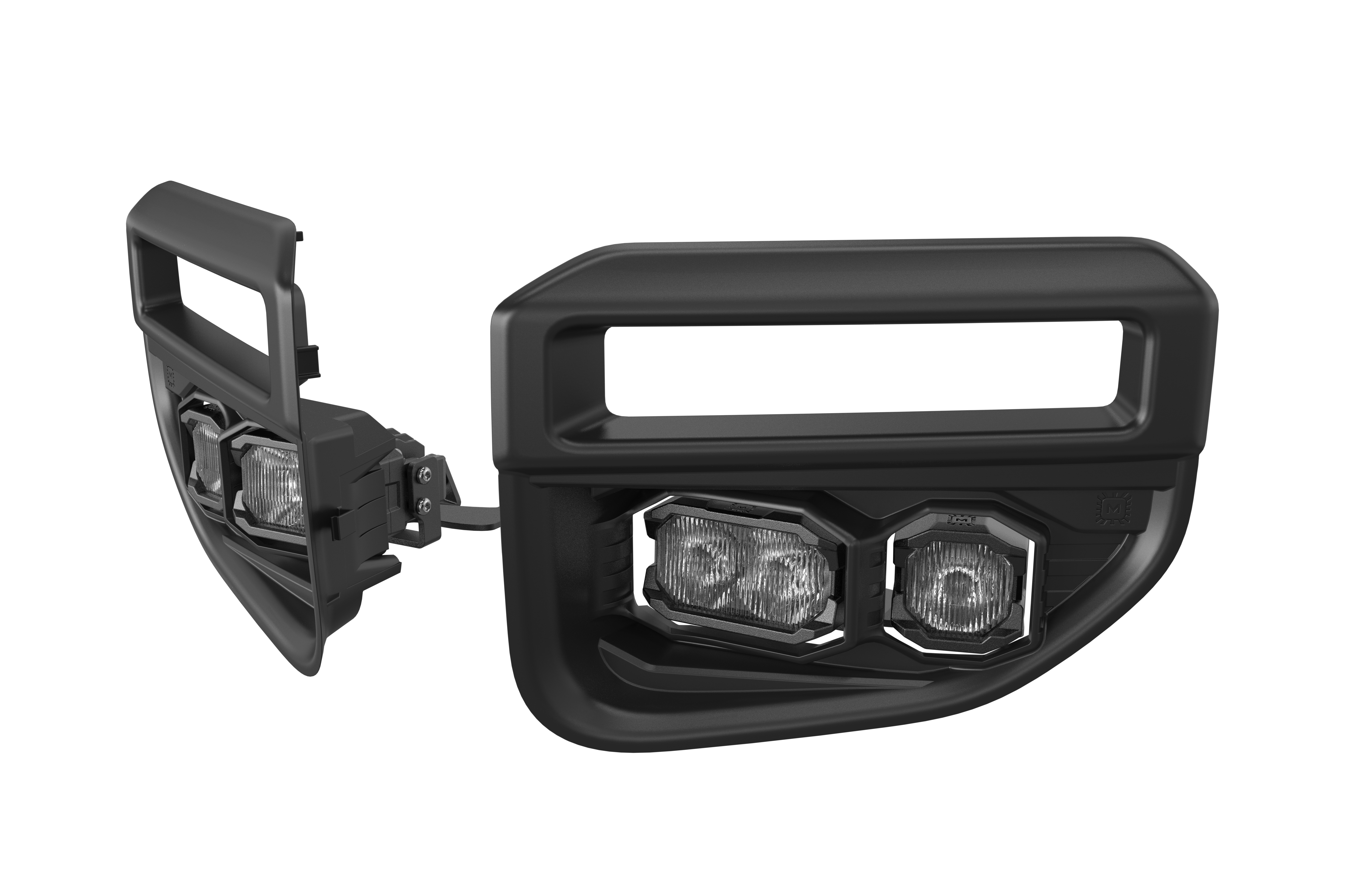 Morimoto BAF256 Banger Fog Light Brackets | 2020-2022 Ford F250/F350 Super Duty
