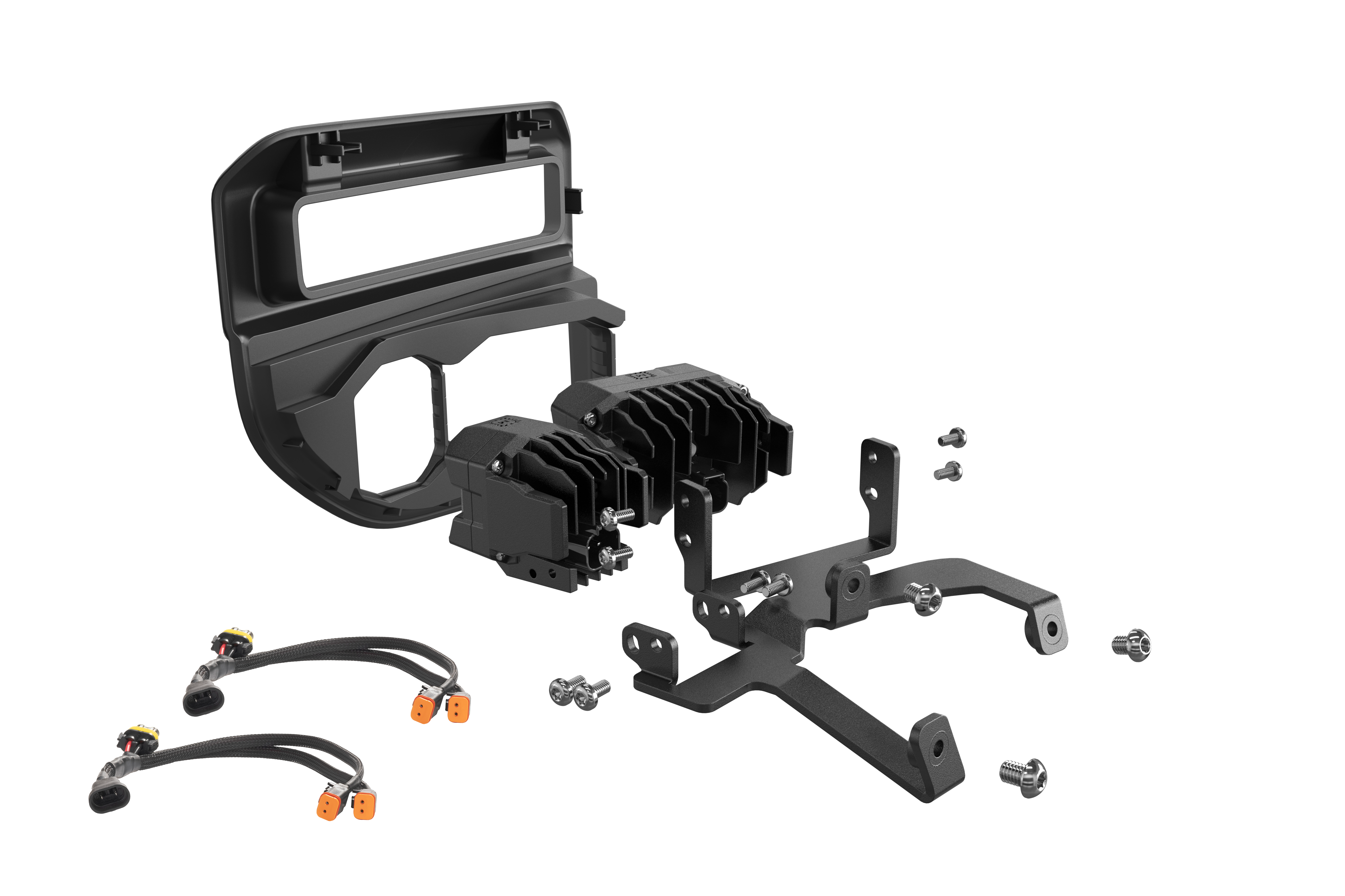 Morimoto BAF256 Banger Fog Light Brackets | 2020-2022 Ford F250/F350 Super Duty