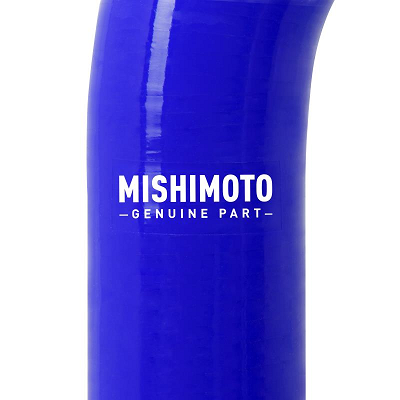 Mishimoto MMHOSE-F2D-05EBL Blue Lower Overflow Hose | 2005-2007 Ford F250/F350 6.0L Powerstroke