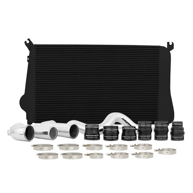 Mishimoto MMINT-DMAX-11KBK Black Intercooler Kit | 2011-2016 GM Silverado/Sierra 2500HD/3500HD 6.6L Duramax LML