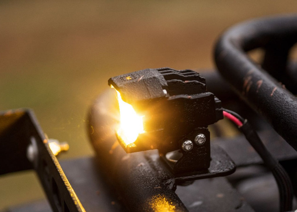 Morimoto BAF095 1Banger HXB Spot Beam LED Pods - Yellow Pair | Universal