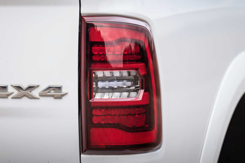 Morimoto LF725 GEN 2 XB LED Tail Lights - Red Pair | 2009-2018 Dodge RAM 1500/2500/3500