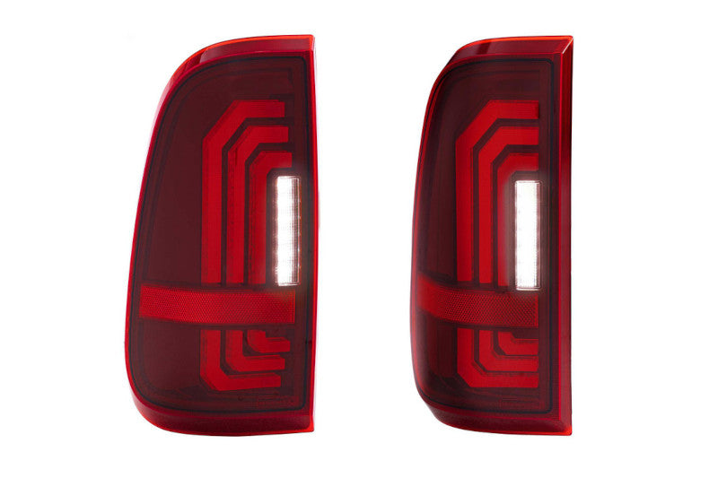 Morimoto LF732 XB LED Tail Lights - Red | 1999-2016 Ford F250/F350