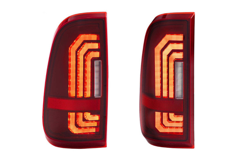Morimoto LF732 XB LED Tail Lights - Red | 1999-2016 Ford F250/F350