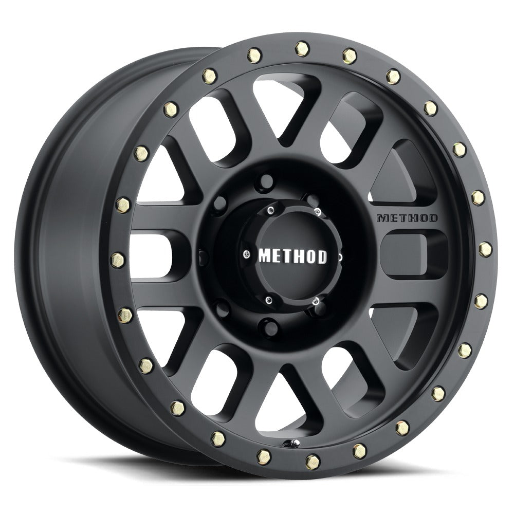 Method MR319290881318 309 Grid 20x9 inch Matte Black 18mm Offset Wheel | 2011-2024 GM Silverado/Sierra 2500HD/3500HD