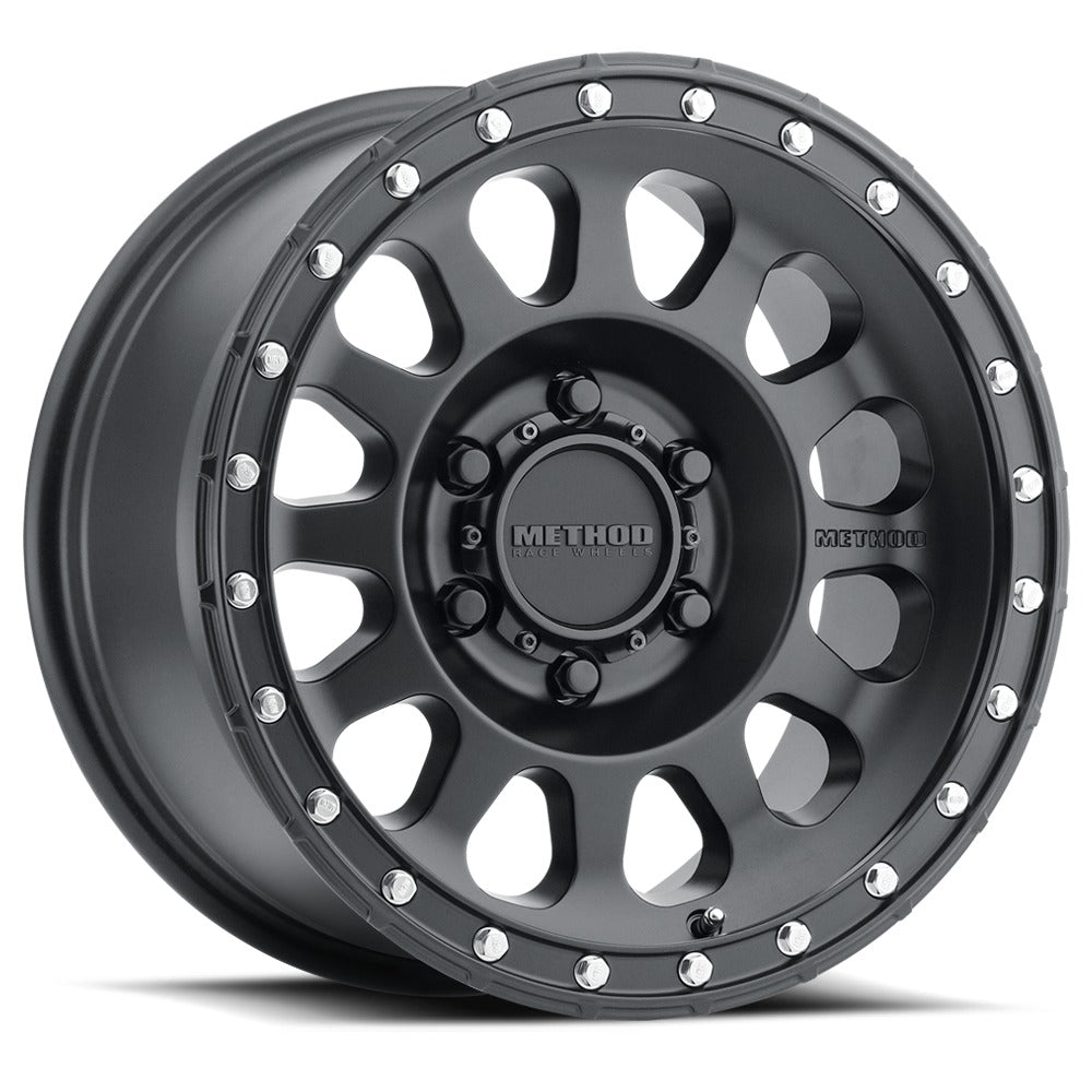 Method MR31589087518 315 18X9 inch Matte Black -12mm Offset Wheel | 1994-2024 Ford F250/F350