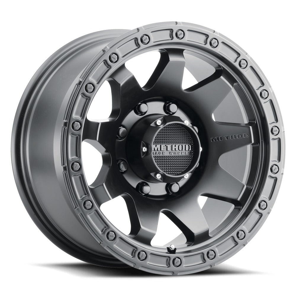 Method MR31729088518 317 20x9 inch Matte Black 18 mm Offset Wheel | 2011-2024 GM Silverado/Sierra 2500HD/3500HD