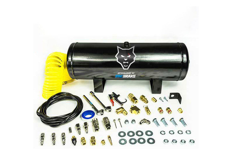 PacBrake HP10050 2-1/2 Gallon Carbon Steel Premium Air Tank Kit | Universal