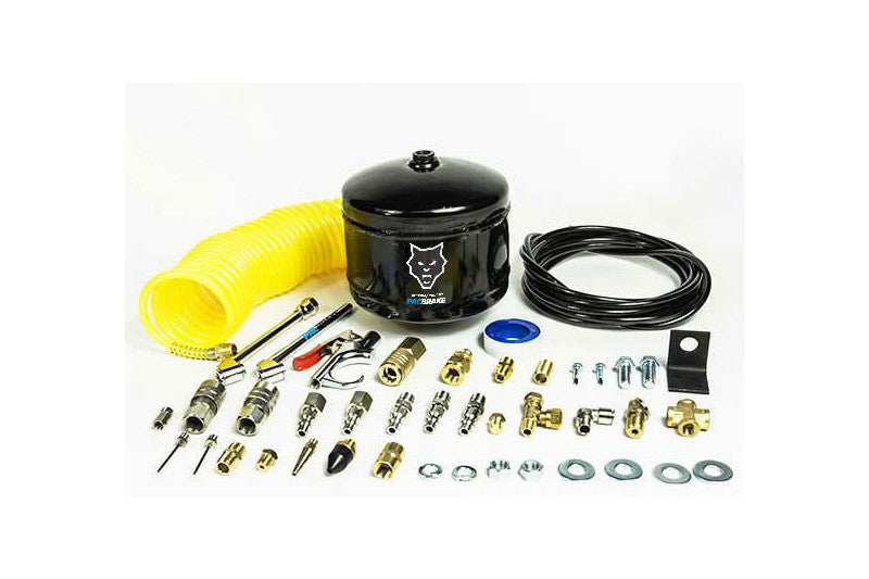 PacBrake HP10053 1/2 Gallon Carbon Steel Premium Air Tank Kit | Universal