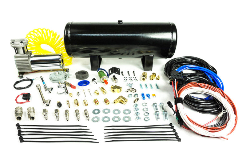 PacBrake HP10164-AL Onboard Air Kit with 2-1/2 Gallon Aluminum Air Tank | Universal