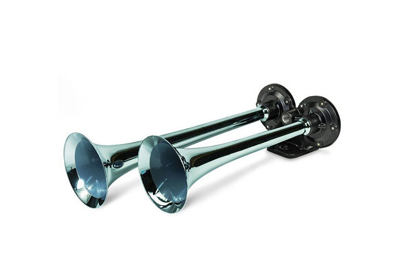 PacBrake HP10213 Premium Dual Air Horn Kit with Onboard Air Kit | Universal