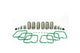 PacBrake HP10244 Premium Spring Kit 6 Springs | 1994-1998 Dodge RAM 2500/3500 5.9L 12V Cummins