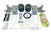 PacBrake HP10355-J Alpha HD Pro Air Spring Kit | 2020-2022 GM Silverado/Sierra 2500HD/3500HD