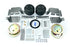 PacBrake HP10355-X-J Alpha XD Pro 7500lb Air Spring Kit | 2020-2021 GM Silverado/Sierra 2500HD/3500HD