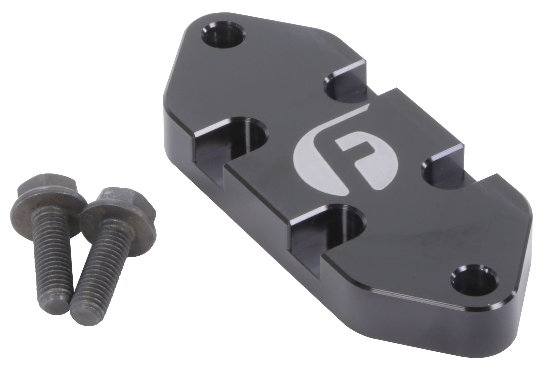 Fleece FPE-DMAX-CBOP Billet Coolant Block Off Plate | 2001-2025 GM Silverado/Sierra 2500HD/3500HD 6.6L Duramax