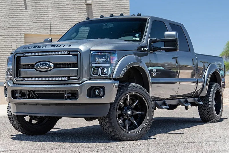 BDS FOX98224710 FOX 2.0" Performance IFP Front Shock - for 0-2" Lift - (Single) | 2005-2026 Ford F250/F350 Super Duty 4WD