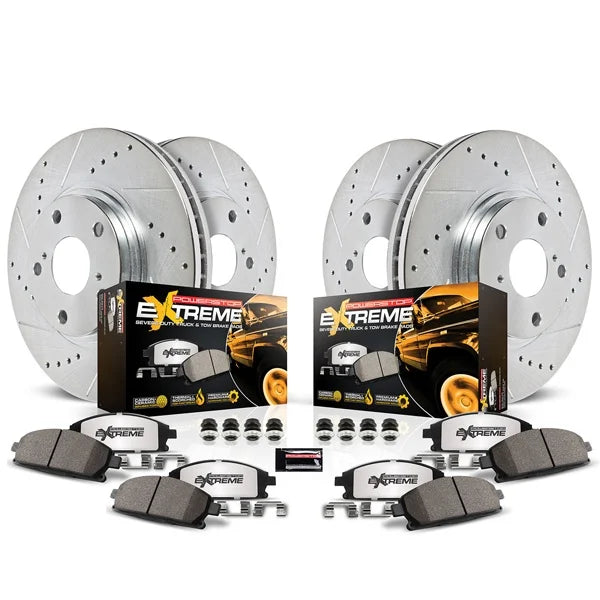 Powerstop K5561-36 Z36 Truck & Tow Brake Upgrade Kit | 2011 Chevrolet Silverado 2500HD 6.6L Duramax LML