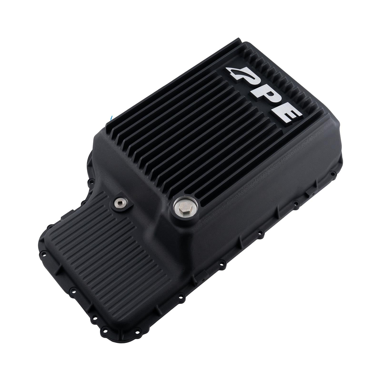 PPE 128052420 10L1000 Deep Transmission Pan (Black) | 2024-2026 GM Sierra/Silverado 6.6L L8T Gas Allison