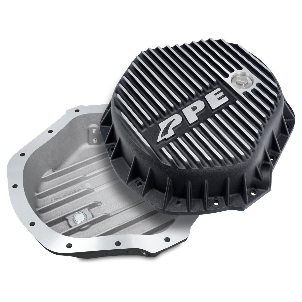PPE 138051010 Rear Differential Cover with Brushed Finish | 2001-2019 GM Silverado/Sierra 2500HD/3500HD 6.6L Duramax