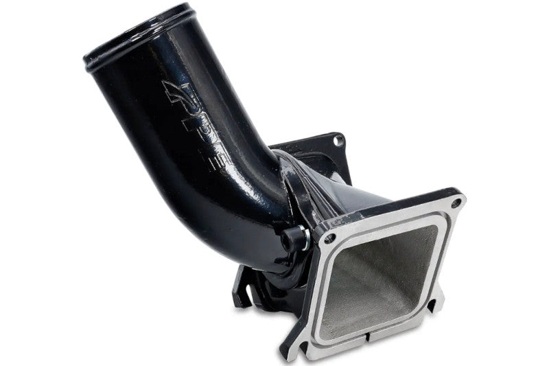 PPE 115053520 Race High Flow 3 inch Intake Bridge Manifold - Black | 2006-2010 GM Silverado/Sierra 2500HD/3500HD 6.6L Duramax