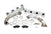 PPE 116111035 High Flow Exhaust Manifolds & Up Pipes Kit Silver (FED / 2001 CA) | 2001-2004 GM Silverado/Sierra 2500HD/3500HD 6.6L Duramax LB7